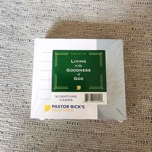 NEW Living In The Goodness of God Scripture Cards